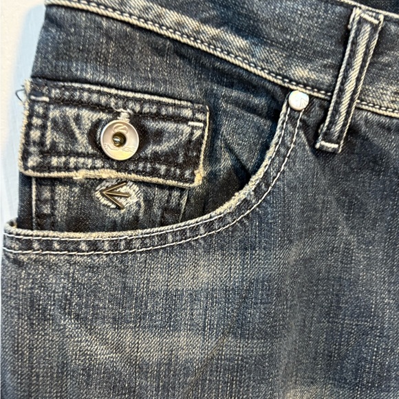 Energie Men's Bootcut Jeans - Dark Blue - Picture 2 of 8